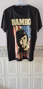 Футболка "Rambo" (100% cotton, XL, Bangladesh)