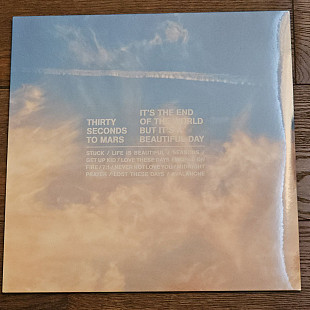 Thirty Seconds To Mars – It's The End Of The World But It's A Beautiful Day LP 12" (Прайс 41065)