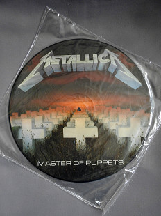 METALLICA Master Of Puppets LP оригинал 1986 UK пластинка M SEALED picture disc