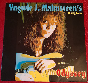 YNGWIE J MALMSTEEN's RACING FORCE - ODYSSEY 1988 LP ALBUM