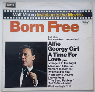 Matt Monro – Born Free (Invitation To The Movies) 1967 NM