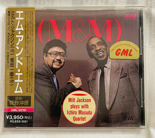 CD M & M - Milt Jackson plays with Ichiro Masuda Quartet 24K GOLD Japan