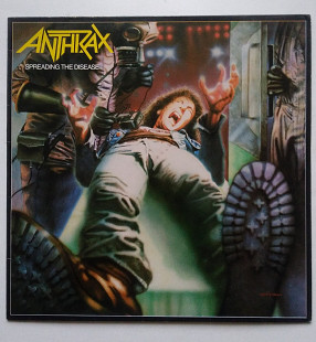 Anthrax – Spreading The Disease LP 1985 thrash
