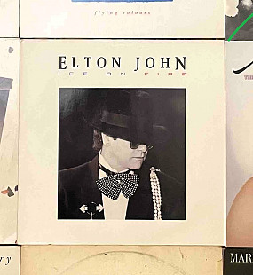 Elton John – Ice On Fire (19-й альбом), 1985, 826 213, Europe (ЕХ+/NM-, вставка) - 300