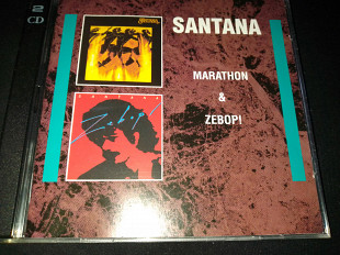 Santana "Marathon / Zebop!" фирменный 2хCD Made In Austria.