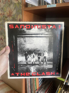 The Clash – Sandinista! (3LP - 36 треков) (4-й альбом), 1980, CBS 66363, Europe (ЕХ, ЕХ+/ЕХ, вкладыш