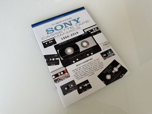 Каталог аудіо касет SONY 1966-2016