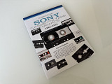 Каталог аудіо касет SONY 1966-2016