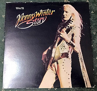 Johnny Winter Story '69 - '78 (Blue Sky, 2LP, 1979) промо-прес, Європа