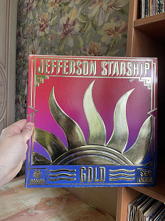 Jefferson Starship – Gold (сборник хитов), 1979, FL 13247, UK (ЕХ/ЕХ, тисненный конверт, с разворото