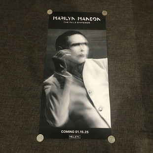 Marilyn Manson The Pale Emperor промо постер