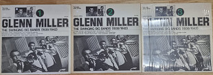3LP Glenn Miller - The Swinging Big Bands (1939/1942) - Glenn Miller Vol. 1, 2, 3. Italy.