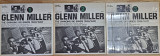 3LP Glenn Miller - The Swinging Big Bands (1939/1942) - Glenn Miller Vol. 1, 2, 3. Italy.