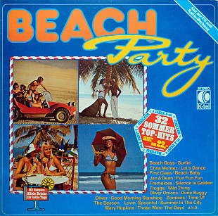 Вінілова платівка Beach Party (surf-rock'n'roll збірка) 2LP