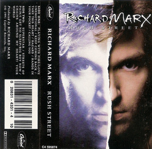 RICHARD MARX «Rush Street» incl.Hazard HX Pro B NR ℗1991