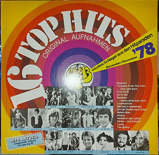 DEE D. JACKSON, SUPERMAX, BONEY M. etc «16 Top Hits - Aktuellste Schlager Aus Den Hitparaden Novembe