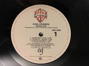 King Crimson ‎– Discipline (made in USA)