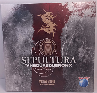 Sepultura & Les Tambours Du Bronx – Metal Veins - Alive At Rock In Rio 2LP 12" (Прайс 45793)