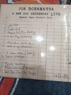 New Joe Bonamassa ‎– A New Day Yesterday Live