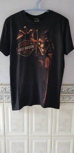 Футболка "Harley-Davidson" (100% cotton, M, Nicaragua) б/у