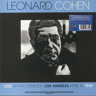 LEONARD COHEN «Live At The Complex - Los Angeles April 18, 1993» BLUE MARBLED VINYL ℗2022