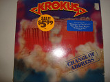 KROKUS- Change Of Address 1986 Sticker USA Rock Hard Rock Heavy Metal