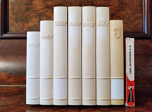 Комплект Фирменных Боксов BASF с Фирменной Маг.Лентой (Recorded 9, 53 cm/s) - (7+1 шт)