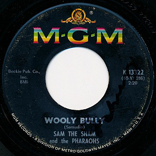 Sam The Sham And The Pharaohs ‎– Wooly Bully