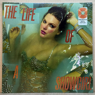 Вінілова платівка Taylor Swift – The Life Of A Showgirl 2025 (Portofino Orange Glitter Vinyl) НОВА