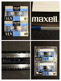 Кассеты 2 шт. MAXELL 60.Распечатаны.