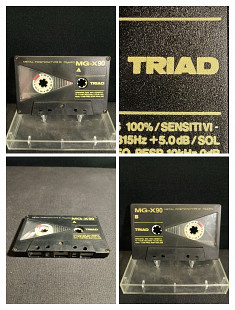 Аудиокассета TRIAD MG-X90 б/у
