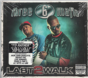 Three 6 Mafia – Last 2 Walk ( USA ) promo Digisleeve - Hip Hop , Crunk , Gangsta , Pop Rap