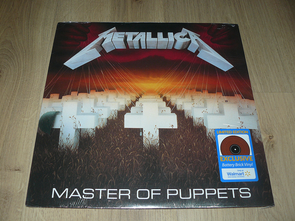 Metallica – Master Of Puppets (2017, USA, Battery Brick vinyl) | Vinyl ...