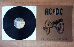 AC/DC 1981 For Those About To Rock We Salute You