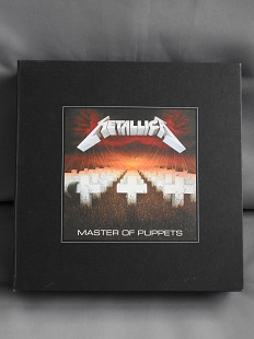 Metallica Master Of Puppets Box Set Deluxe Edition 2017 3 LPs пластинки + 10 CDs + 2 DVD