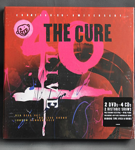 The Cure 40 Live (Curætion-25 + Anniversary) 4 СDs 2 DVDs 2019 USA Sealed