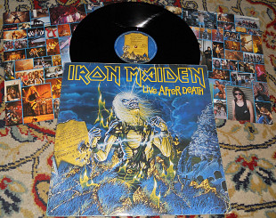 Iron Maiden – Live After Death 2Lp 1985 (Europe) VG