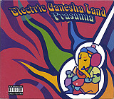 Prasanna – Electric Ganesha Land ( USA ) 3-panel cardboard digipak ) tribute to Jimi Hendrix.