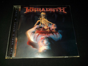 Megadeth "The World Needs A Hero" фирменный CD Made In UK.