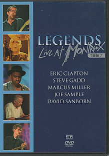 Ric Clapton, Steve Gadd, Marcus Miller, Joe Sample, David Sanborn ‎– Legends Live At Montreux 1997