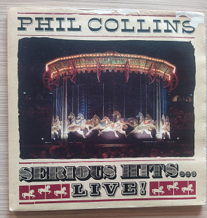 Phil Collins – Serious Hits...Live! 2LP, UK, 1990