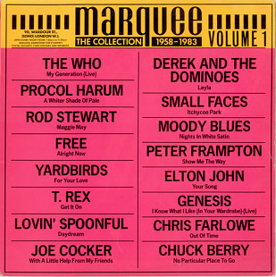 The Marquee Collection Volume 1