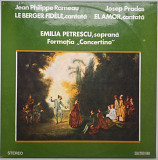 Jean Philippe Rameau / Josep Pradas – Emilia Petrescu, Formația „Concertino” – Le Berger Fidèle, Cant