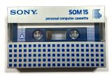 Аудіокасета SONY SOM 15 personal computer cassette position cassette касета