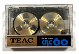 Аудіокасета TEAC CRC 60 reel to reel Type II HIGH position cassette касета