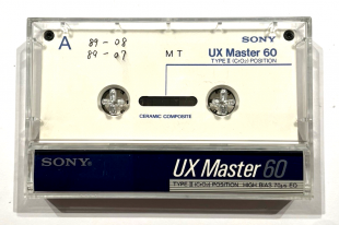 Аудіокасета SONY UX Master 60 II HIGH N position cassette касета