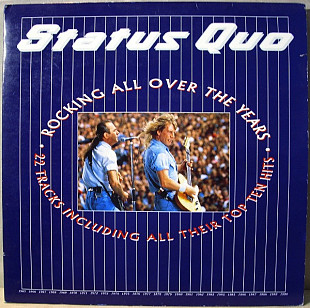 Status Quo – Rocking All Over The Years 1990 2xLP made in UK редкий