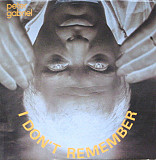 Peter Gabriel – I Don't Remember Maxi 45 made in UK, 1983 редкий vg++