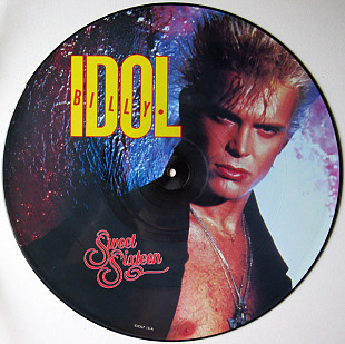 Billy Idol – Sweet Sixteen 12", Picture Disc made in UK