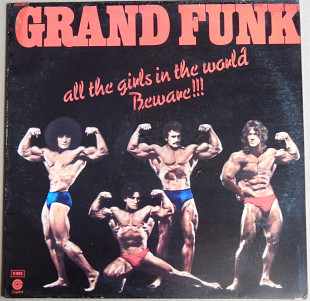 Grand Funk – All The Girls In The World Beware !!! (Capitol Records – 3C 064-81811, Italy) inner sle